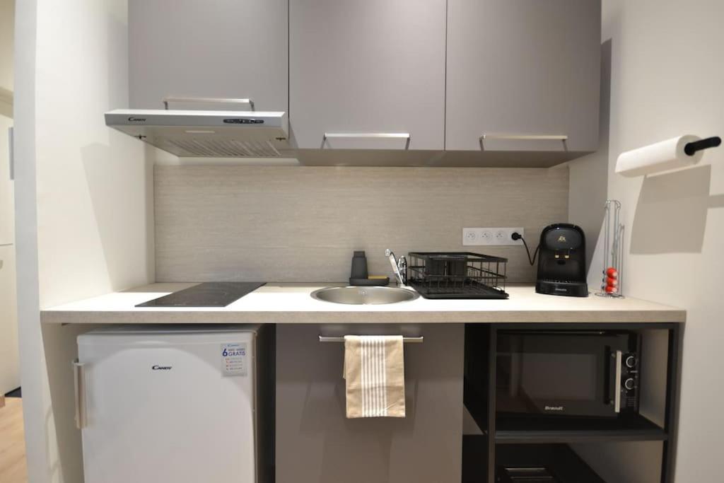 Studio En Residence Privee A Villeurbanne Dış mekan fotoğraf